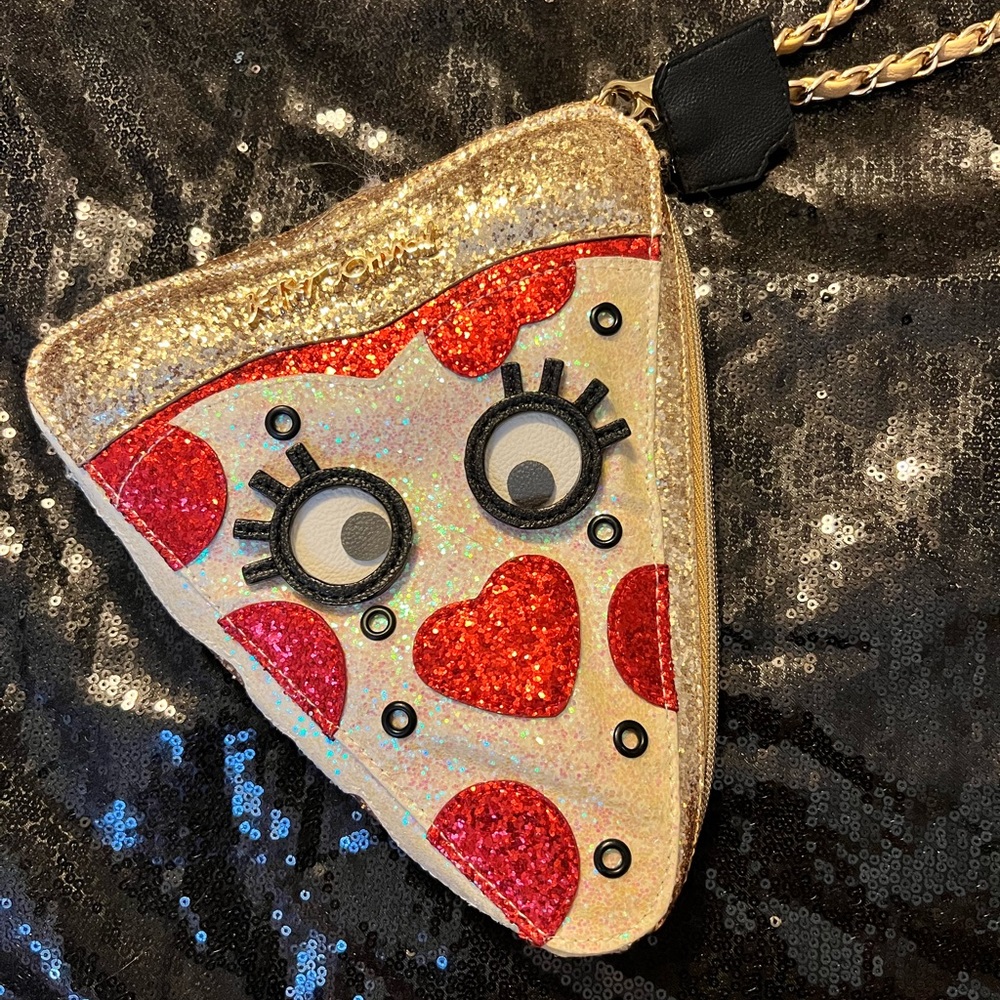 Betsey Johnson Pizza Purse